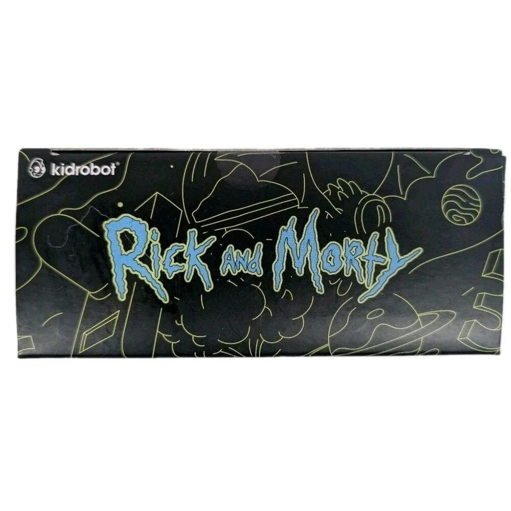 Kidrobot Rick and Morty Vinyl Mini Figures 2 Pack Rick Sanchez Morty Smith New - Picture 7 of 7
